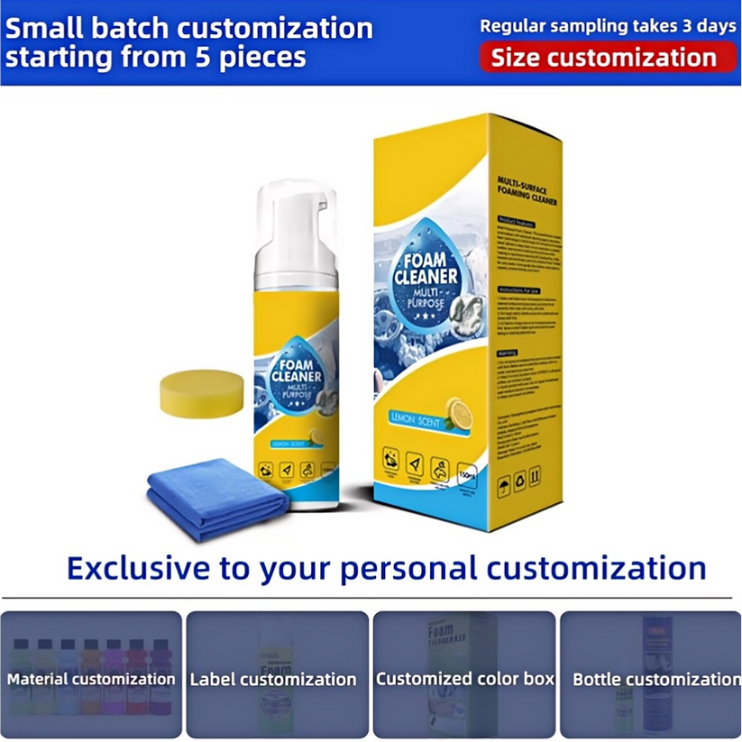 All-in-One Cleaner Kit with Wipe & Sponge