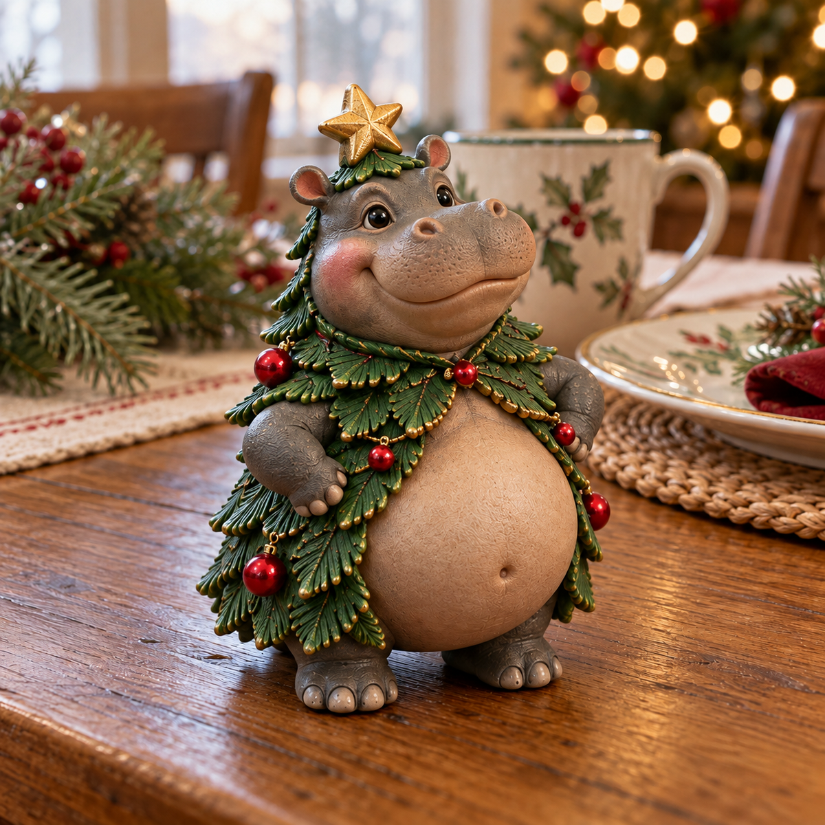 🦛 Last Day 50% OFF -🎄Meet the Merry Little Christmas Hippo Troublemakers! 🦛