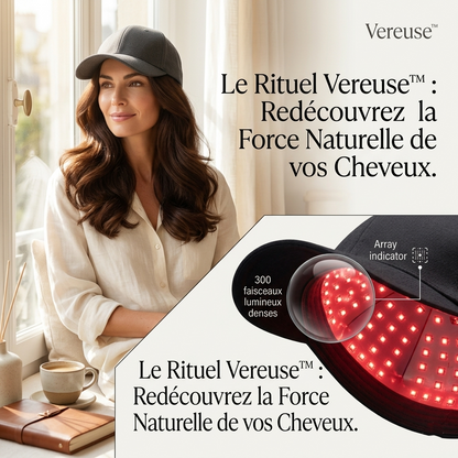 Vereuse™ Casquette de Photothérapie Capillaire (Red Light Cap)