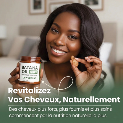 Huile naturelle de Batana pour la croissance des cheveux