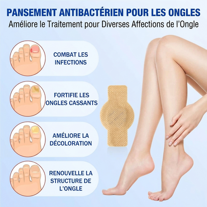 Patchs réparateurs pour ongles mycosés