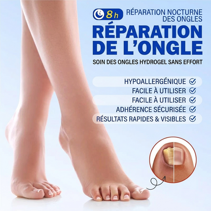 Patchs réparateurs pour ongles mycosés