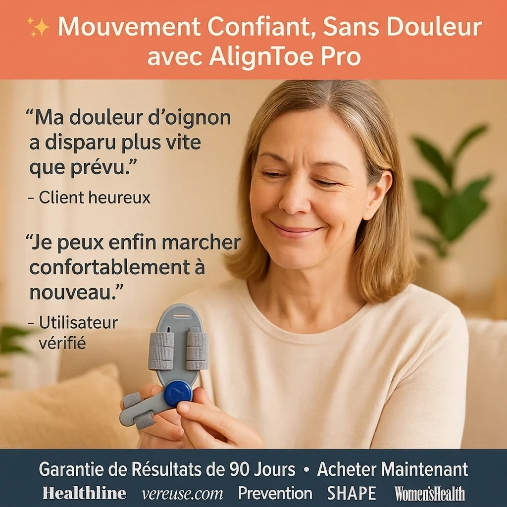Vereuse™ – Soulagement non chirurgical de la douleur liée aux oignons