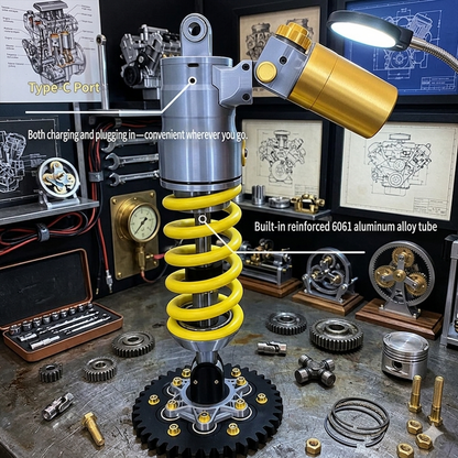💡 Last Day 50% OFF✨-🚗Suspension Shock Absorber LED Lamp for Gamers & Car Lovers 🎮