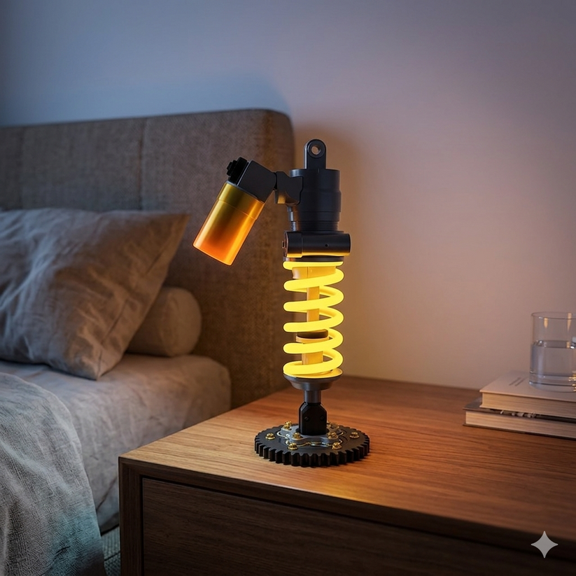 💡 Last Day 50% OFF✨-🚗Suspension Shock Absorber LED Lamp for Gamers & Car Lovers 🎮