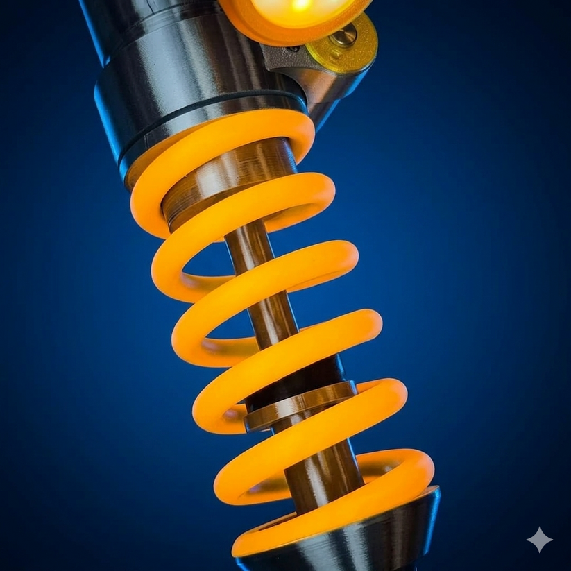 💡 Last Day 50% OFF✨-🚗Suspension Shock Absorber LED Lamp for Gamers & Car Lovers 🎮