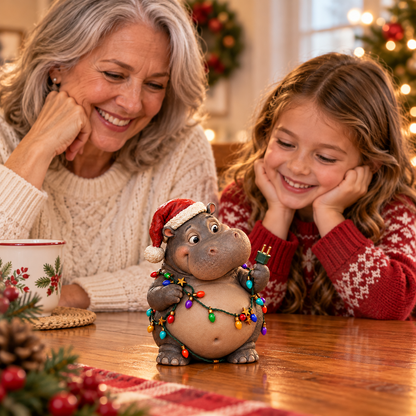 🦛 Last Day 50% OFF -🎄Meet the Merry Little Christmas Hippo Troublemakers! 🦛