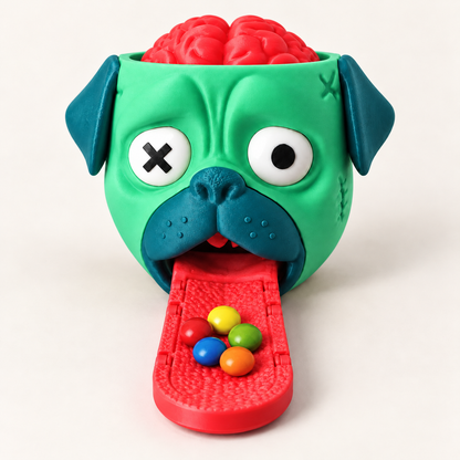 🔥LAST DAY 50% OFF - Zombie Pug Candy Dispenser