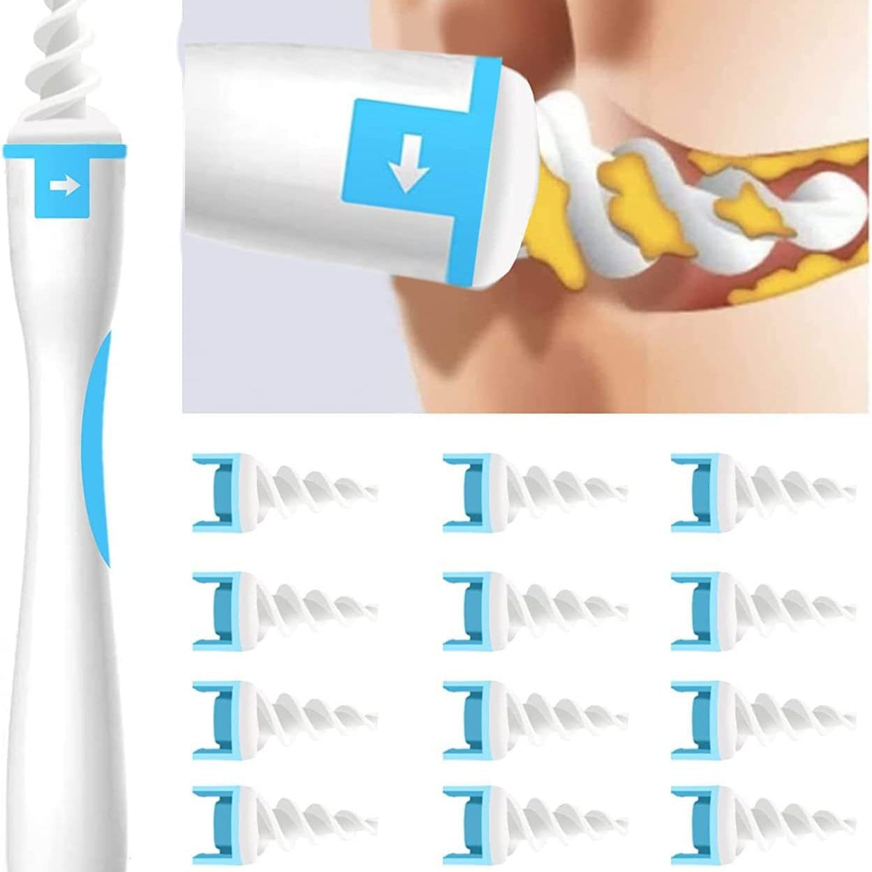 Nettoyeur d’Oreilles Éco-Spirale – L'Alternative Douce et Réutilisable