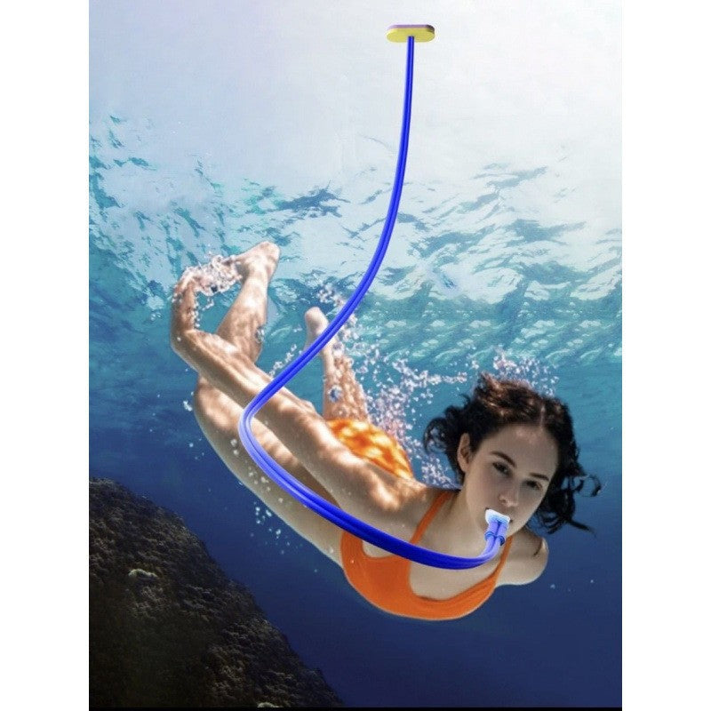 🤿💦 Leak-Proof Silicone Snorkel – Anti-Choke, Easy Breathing for Beginners & Adults! 🌊✨