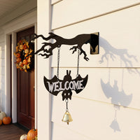 Bat Welcome Sign
