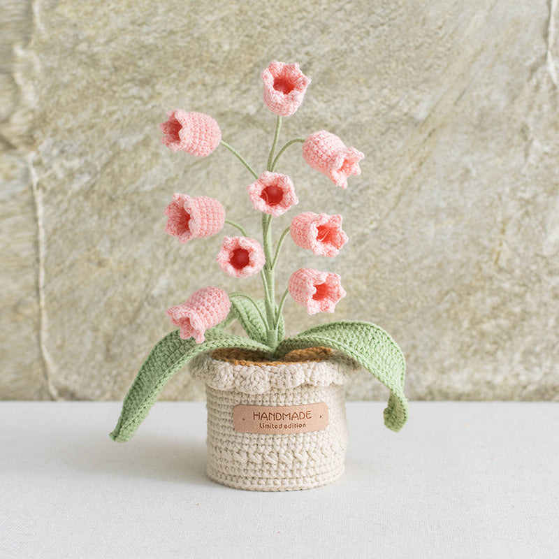 Muguet au crochet : amour sans flétrissure.
