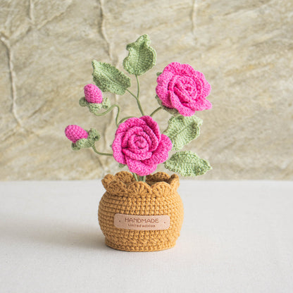 Muguet au crochet : amour sans flétrissure.