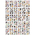🎃 360 PCS Halloween Temporary Tattoos – Waterproof Spooky Designs for Parties & Costumes