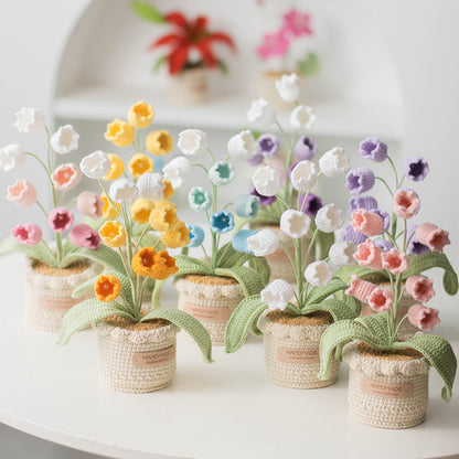 Muguet au crochet : amour sans flétrissure.