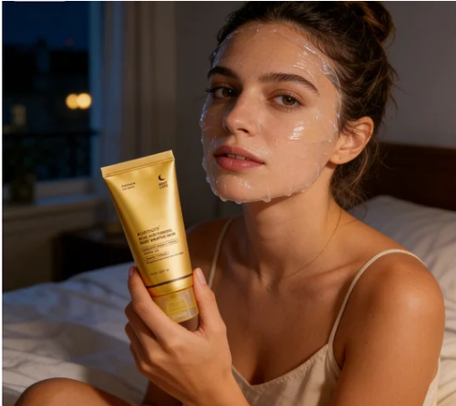 Masque de Nuit en Wrap à l’Acide Kojique et Curcuma