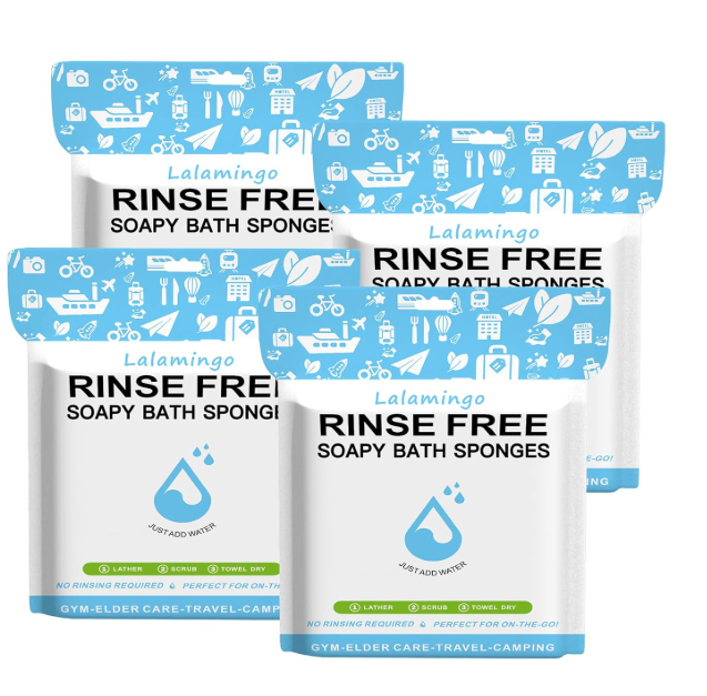 Lingettes de toilette jetables sans rinçage