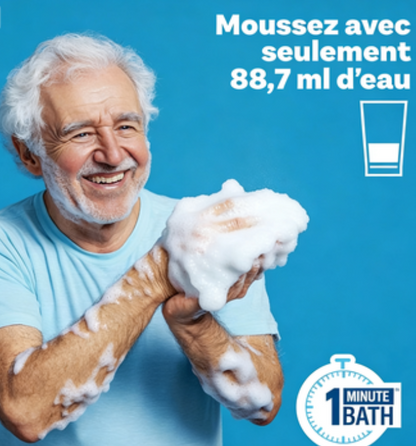 Lingettes de toilette jetables sans rinçage