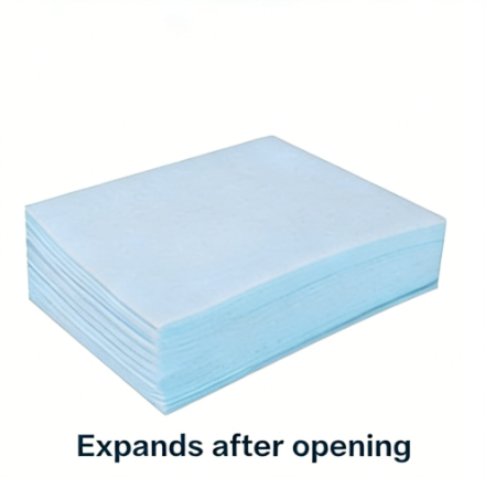 Lingettes de toilette jetables sans rinçage
