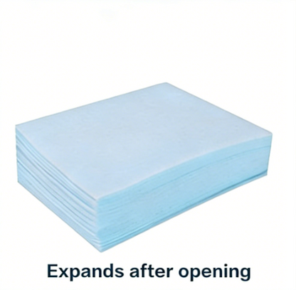 Lingettes de toilette jetables sans rinçage