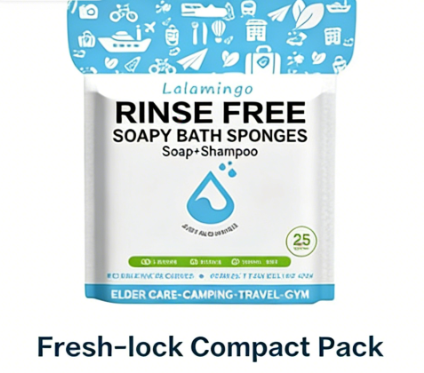 Lingettes de toilette jetables sans rinçage