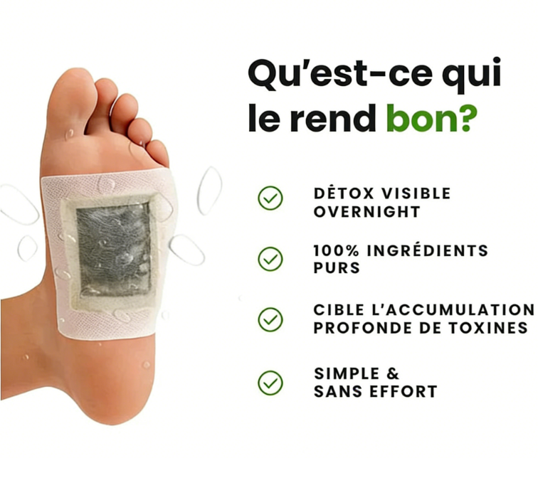 Patchs confort pour le corps et les pieds
