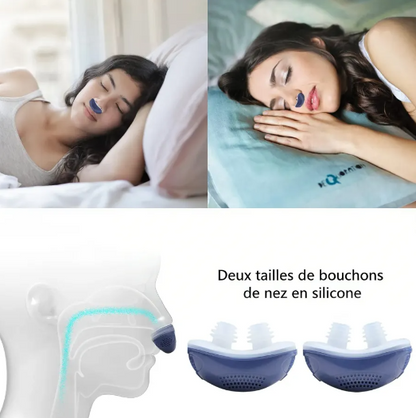 Le premier micro-CPAP anti-ronflement, sans tuyau ni masque