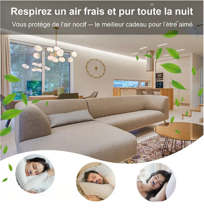 Le premier micro-CPAP anti-ronflement, sans tuyau ni masque