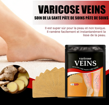 Patch pour varices | Gonflement, fatigue et Santé veineuse