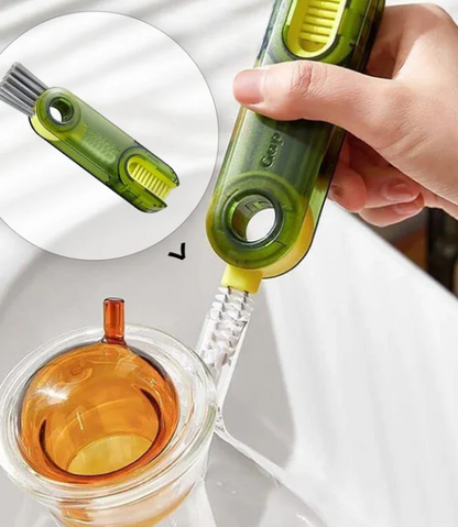 Brosse de nettoyage 3-en-1 pour tasses