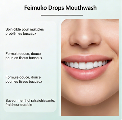 Bain de bouche pour soins dentaires