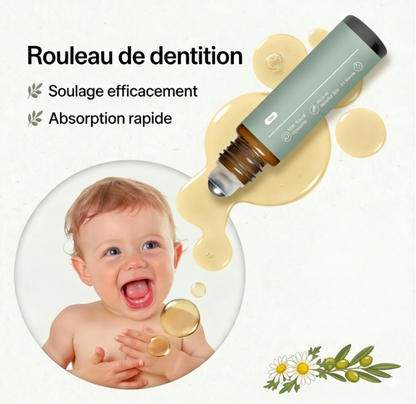 Rouleau de dentition MamasTeether : Un soin tout en douceur pour vos molaires.