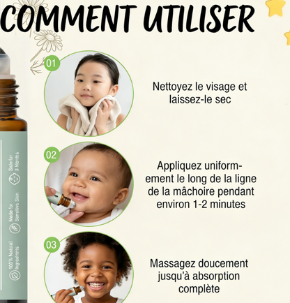 Rouleau de dentition MamasTeether : Un soin tout en douceur pour vos molaires.