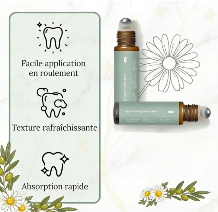 Rouleau de dentition MamasTeether : Un soin tout en douceur pour vos molaires.