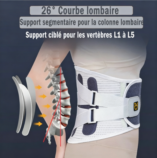 Ceinture de soutien lombaire – Confort et maintien au quotidien
