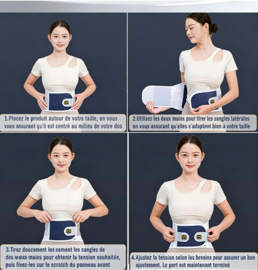 Ceinture de soutien lombaire – Confort et maintien au quotidien