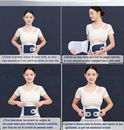 Ceinture de soutien lombaire – Confort et maintien au quotidien
