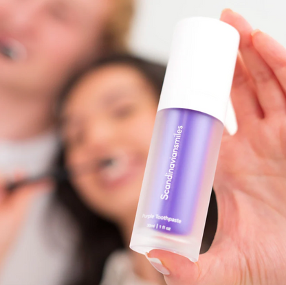 Dentifrice Violet – Soin Éclat & Blancheur Visuelle
