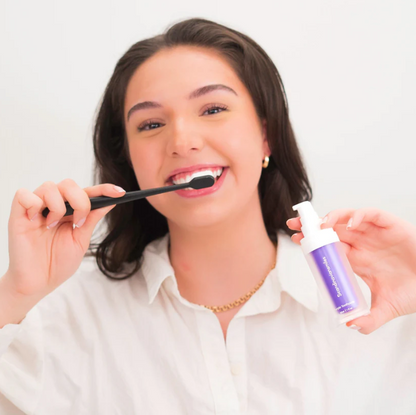 Dentifrice Violet – Soin Éclat & Blancheur Visuelle