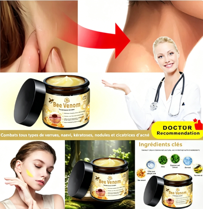 Crème de Soin au Venin d’Abeille
