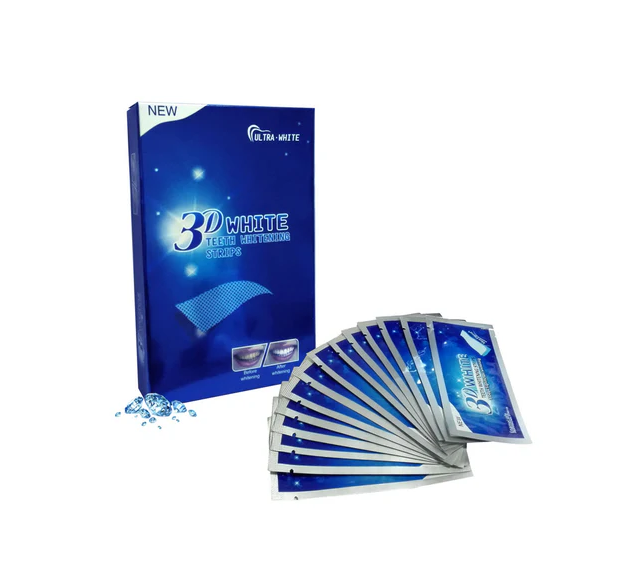 Bandes blanchissantes 3D – Soins d’hygiène bucco-dentaire