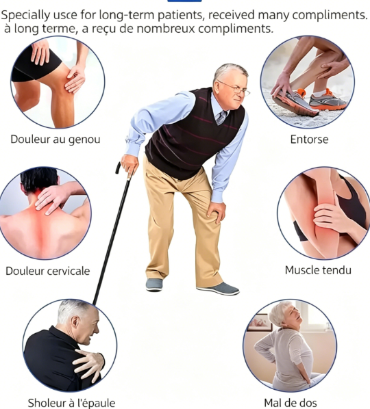 10 patchs aux herbes pour les genoux