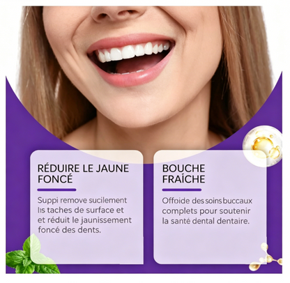 Poudre Blanchissante pour les Dents – Violet