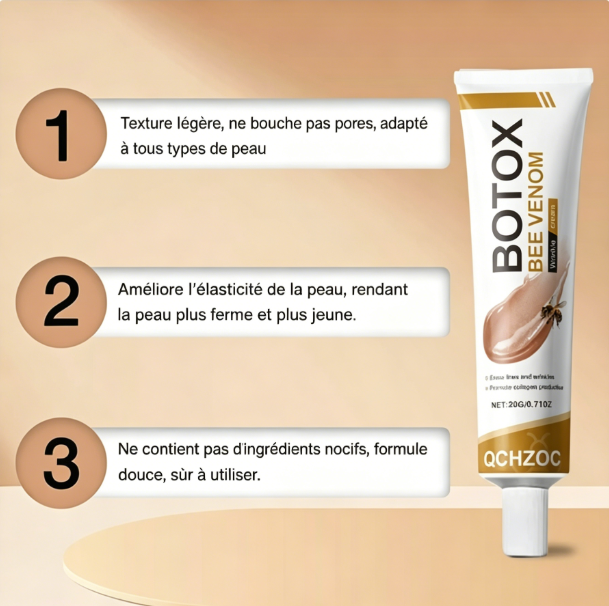 Crème Réparatrice Anti-Rides au Venin d'Abeille