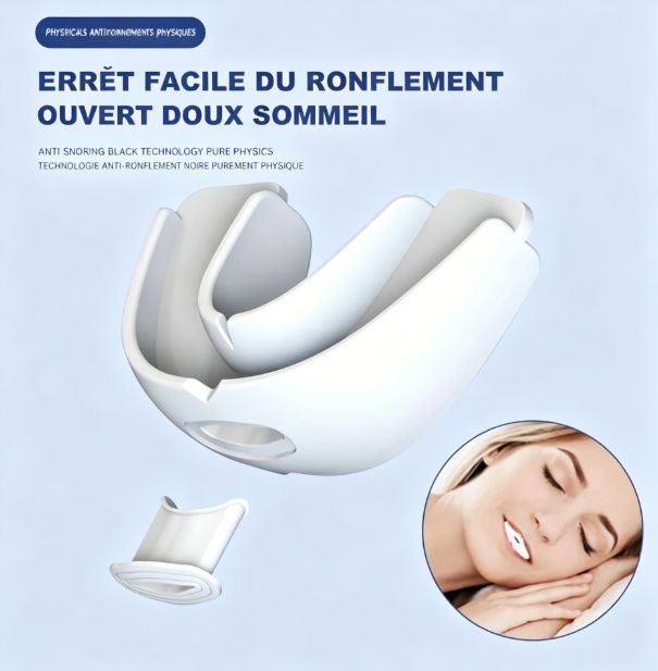 Embout Buccal Anti-Ronflement en Silicone – Confort et Qualité Supérieure