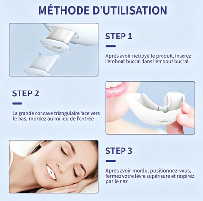 Embout Buccal Anti-Ronflement en Silicone – Confort et Qualité Supérieure