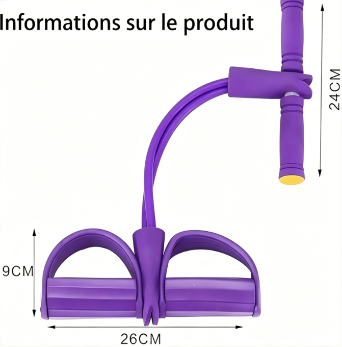Résistance de pédale à 8 broches – Détails du produit