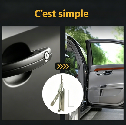 Décodeur de clé passe-partout en acier inoxydable – Détails du produit