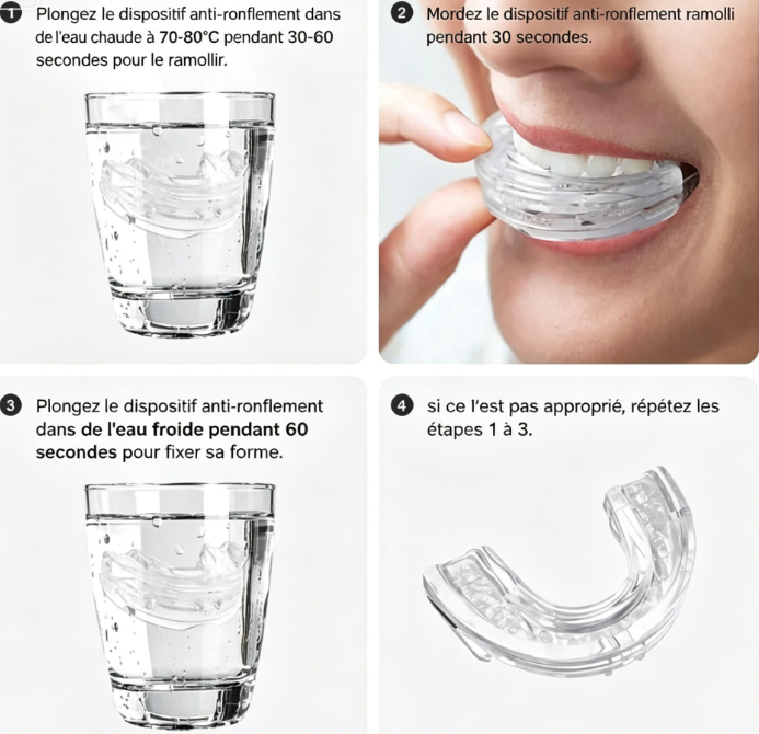 Protège-dents anti-ronflement