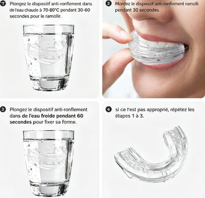 Protège-dents anti-ronflement
